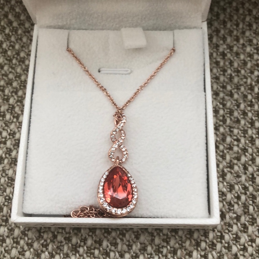 Lady Colour Rose Gold Necklace NWT